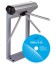 PERCo KT02.7M Электронная проходная с активированным ПО PERCo-SS01
